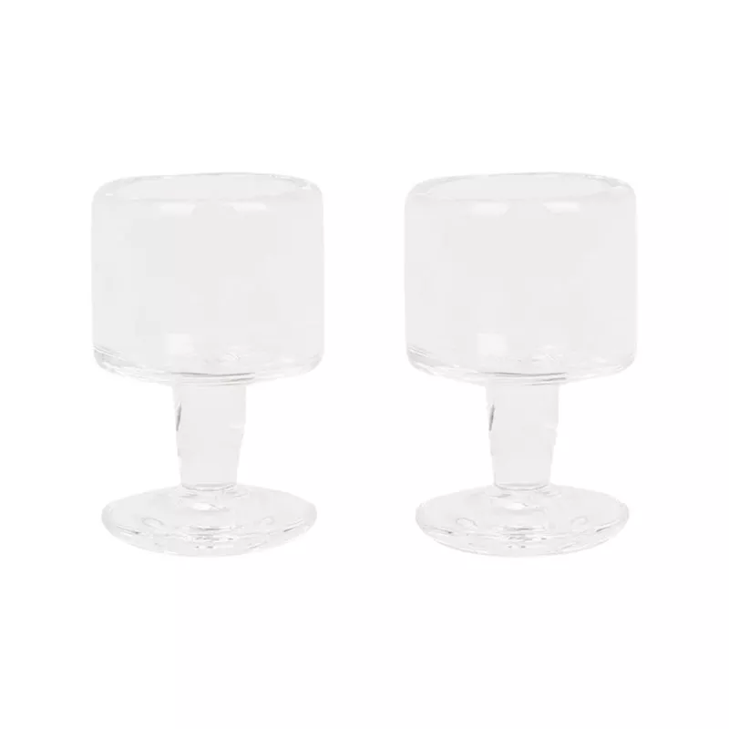 0405-stem-glass-2-clear-small-set-2 0405 Stem Glass 2 – Clear – Small – Set of 2