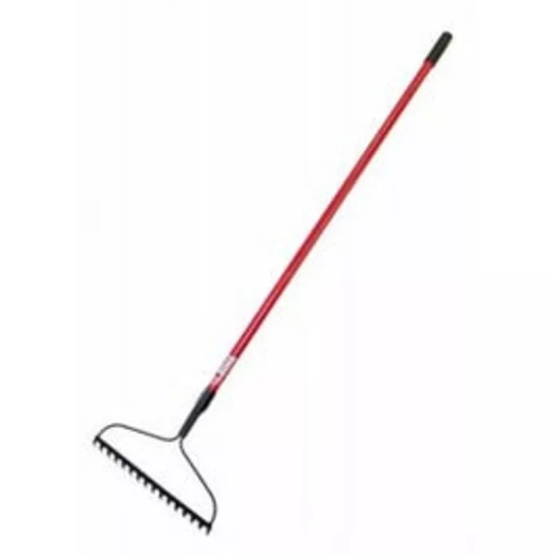 16-in-poly-bow-rake-cushion-grip-66-in-fiberglass-handle 16-In. Poly Bow Rake, Cushion Grip 66-In. Fiberglass Handle