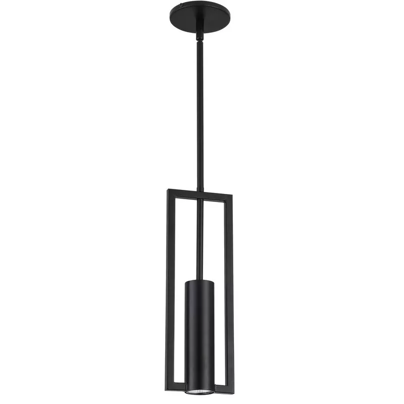 1lt-halogen-pendant-matte-black 1LT Halogen Pendant, Matte Black