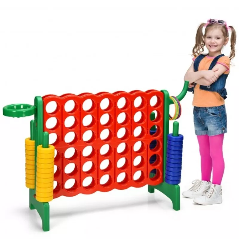 2-5ft-4-to-score-giant-game-set-green 2.5Ft 4-to-Score Giant Game Set-Green