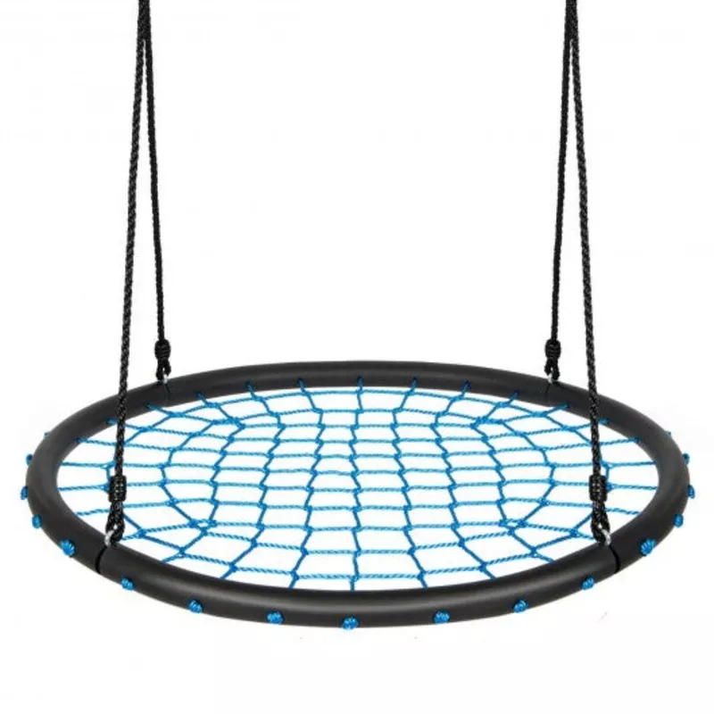 40-spider-web-tree-swing-set-blue 40” Spider Web Tree Swing Set-Blue