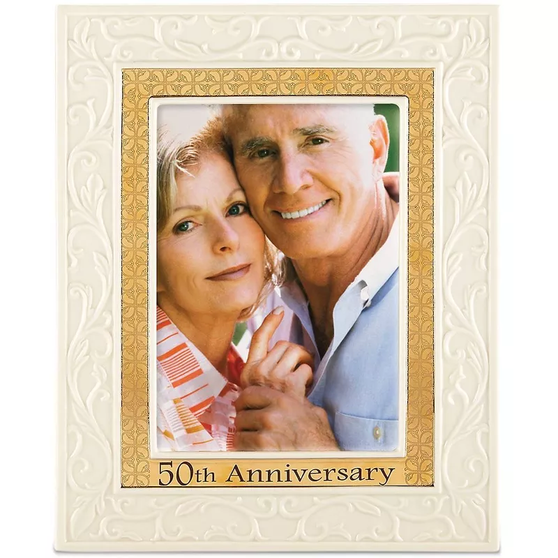 50th Anniversary 5×7 Photo Frame