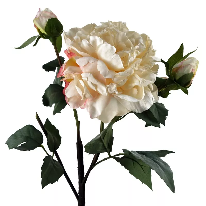 60cm-peony-artificial-flower-cream 60cm Peony Artificial Flower Cream