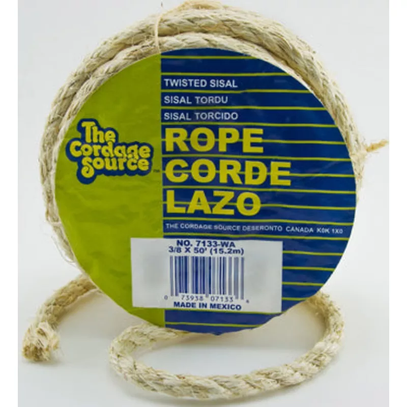7130-rope-1-4x50-twisted-sisal (7130) ROPE 1/4X50 TWISTED SISAL