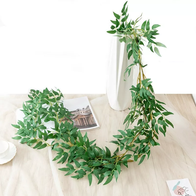 artificial-willow-rattan-eucalyptus-garland-vine-73-inch-bulk-quantity-green Artificial Willow Rattan Eucalyptus Garland Vine 73 Inch Bulk Quantity Green