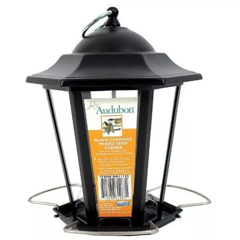 audubon-black-carriage-bird-feeder Audubon Black Carriage Bird Feeder