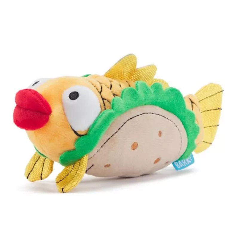 bark-ernesto-fish-taco-plush-dog-toy BARK Ernesto the Fish Taco Plush Dog Toy