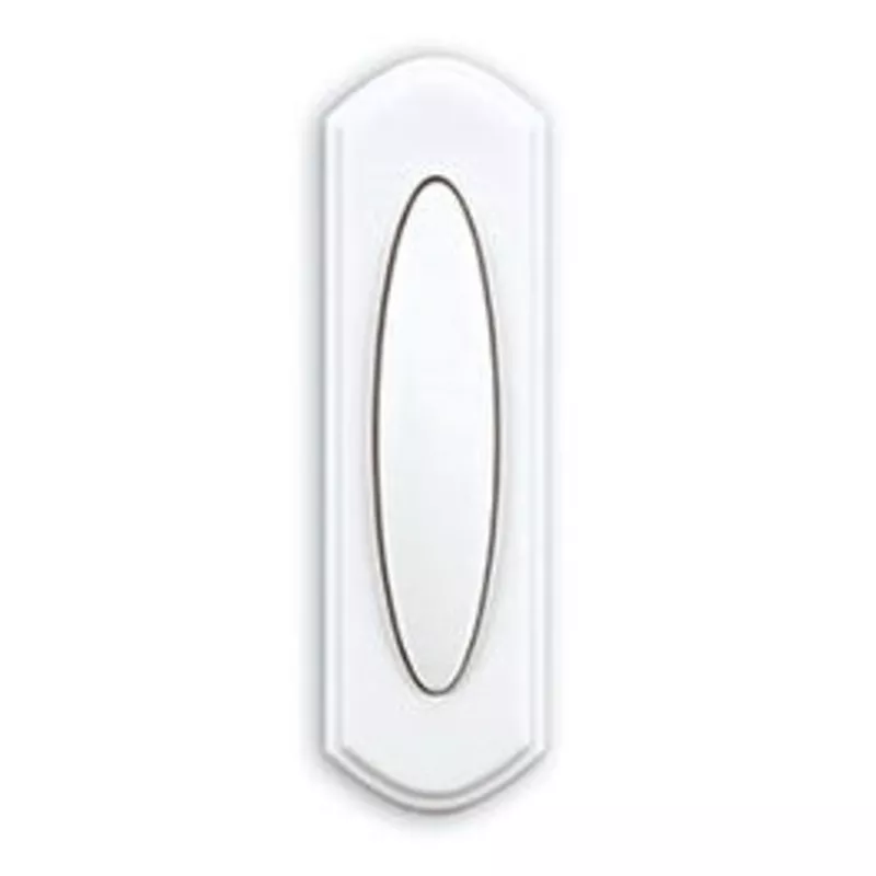 basic-wireless-push-button-white Basic Wireless Push Button, White