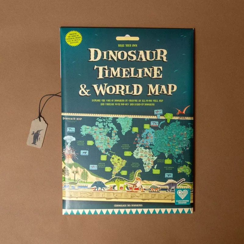 Create Your Own Dinosaur Timeline and World Map