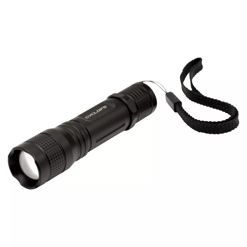 cyclops-cyctf100-tactical-flashlight100-lumens-led-aluminum-black-aa Cyclops CYCTF100 Tactical Flashlight100 Lumens LED Aluminum Black AA