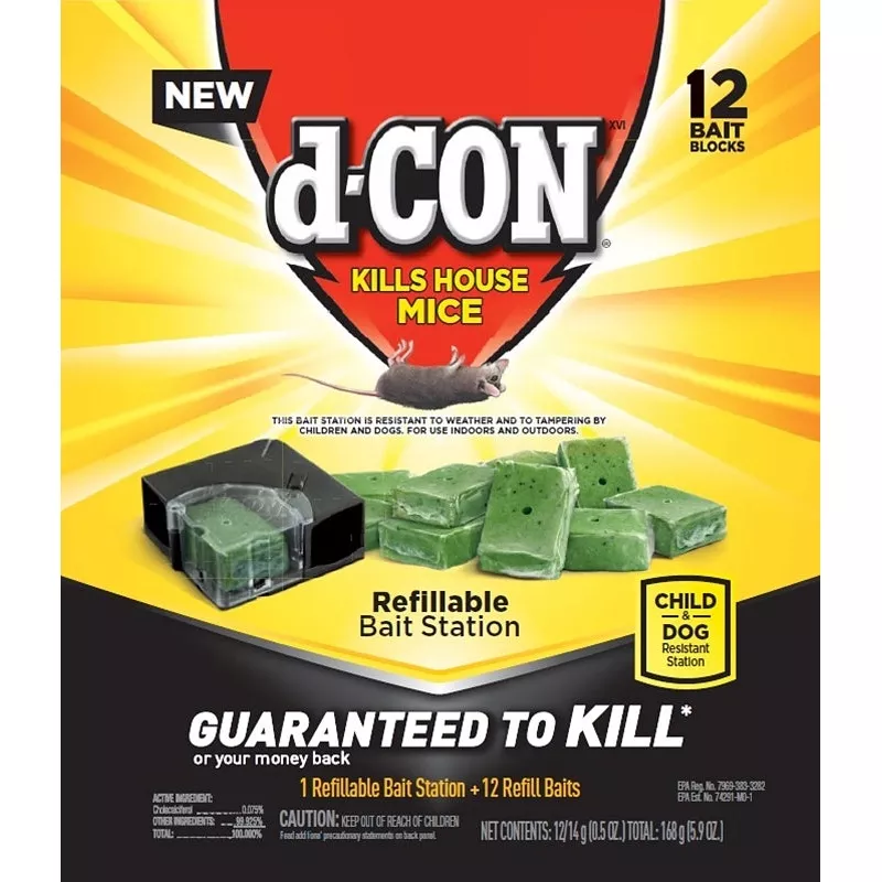 d-con-98666-refillable-bait-station-sweetish-faint d-CON 98666 Refillable Bait Station, Sweetish Faint