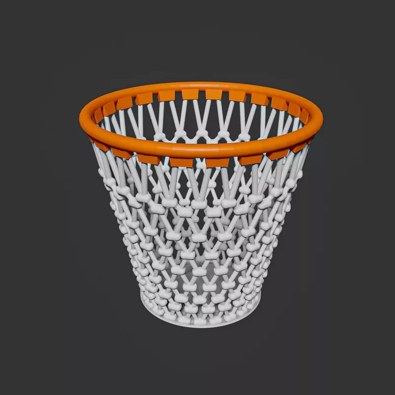 [DIGITAL DOWNLOAD] Basketball Net Trash Can