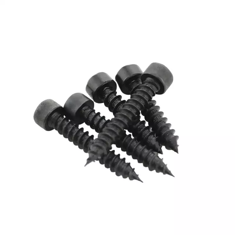 din912-hex-socket-head-cap-screws-set-self-tapping-carbon-steel-bolts-black-oxid DIN912 Hex Socket Head Cap Screws Set, Self Tapping, Carbon Steel Bolts, Black Oxide Finish, Size Range M1.7 M2 M2.6 M3 M3.5 M4 M5, With 8mm Length, 20pcs M4, Great For DIY Projects, Furniture, And Speaker Enclosures