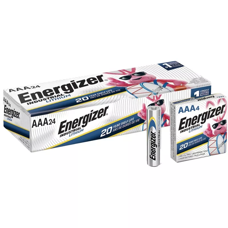 energizer-industrial-aaa-lithium-battery-24-pack Energizer Industrial AAA Lithium Battery (24-Pack)