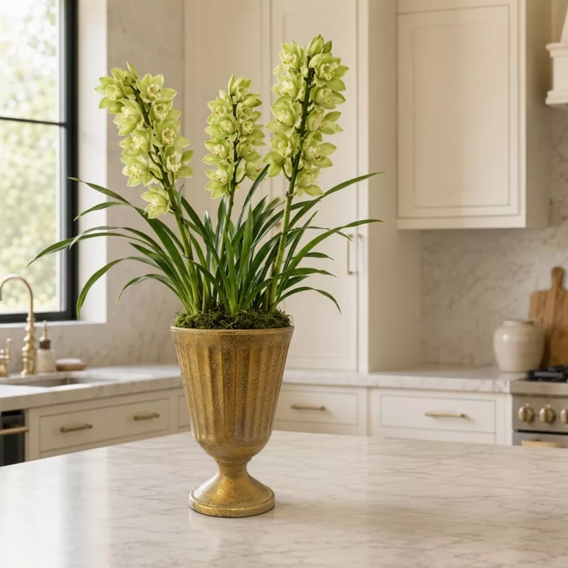 fiza-fluted-pedestal-ceramic-vase Fiza Fluted Pedestal Ceramic Vase
