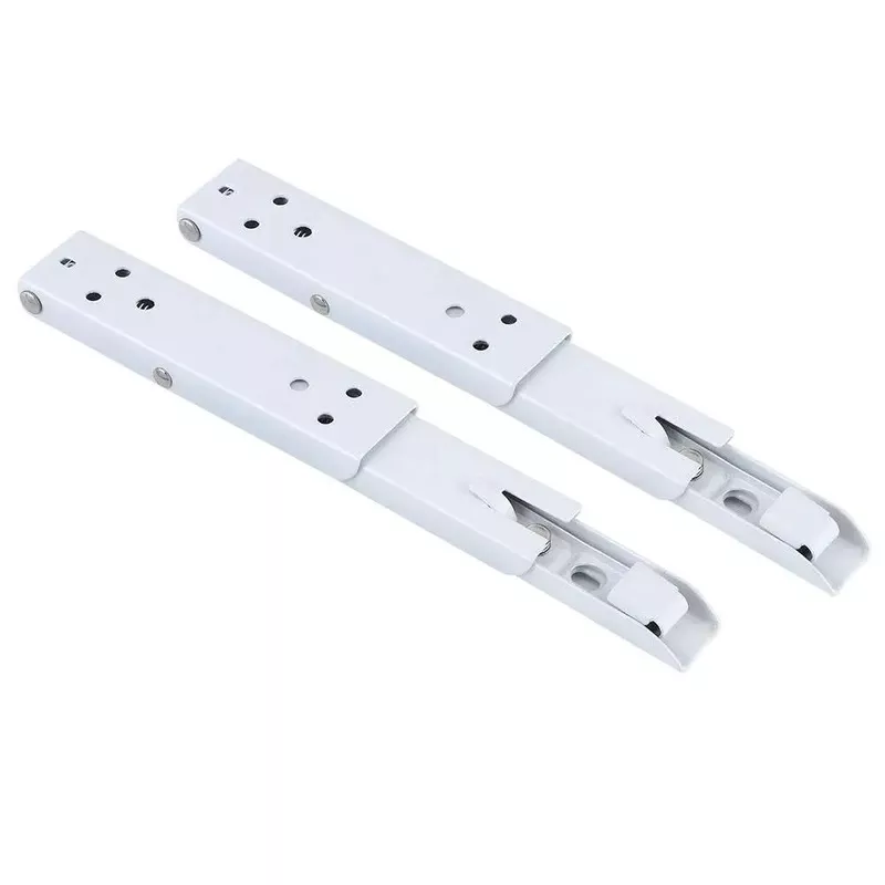 foldable-metal-wall-shelf-bracket-set-2-pack-with-screws-24cm-by-13cm-right-angl Foldable Metal Wall Shelf Bracket Set 2 Pack With Screws 24Cm By 13Cm Right Angle Triangular Support Space Saver Wall Mount Shelf Brackets For Kitchen Bathroom Workshop Table Or Desk Use Easy Open And Collapse Built Tough