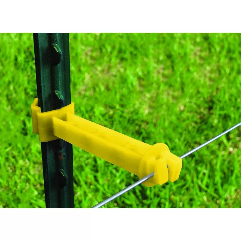 Front Side T-Post Extender – 5″, Yellow