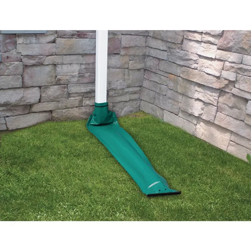 frost-king-s-standard-flexible-4-in-x-12-ft-green-downspout-extender Frost King’s Standard Flexible 4 In. x 12 Ft. Green Downspout Extender