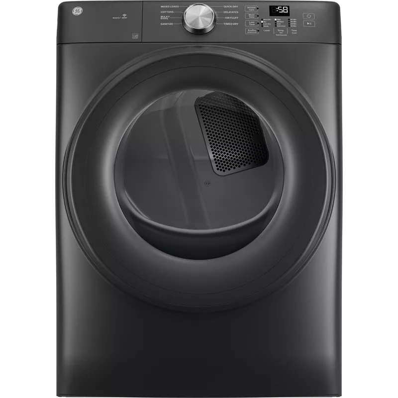 GE ENERGY STAR 7.8 cu. ft. Capacity Smart Front Load Gas Dryer