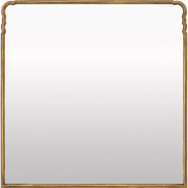 Grey Mantel Mirror
