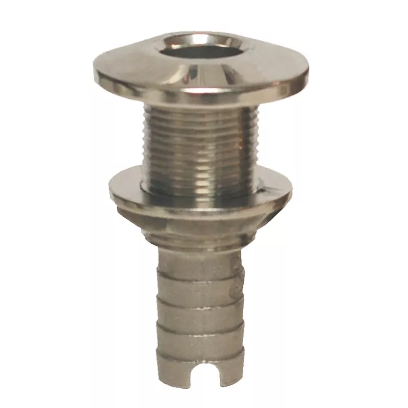 GROCO Stainless Steel Hose Barb Thru-Hull Fitting – 1-1/4″ [HTH-1250-S]