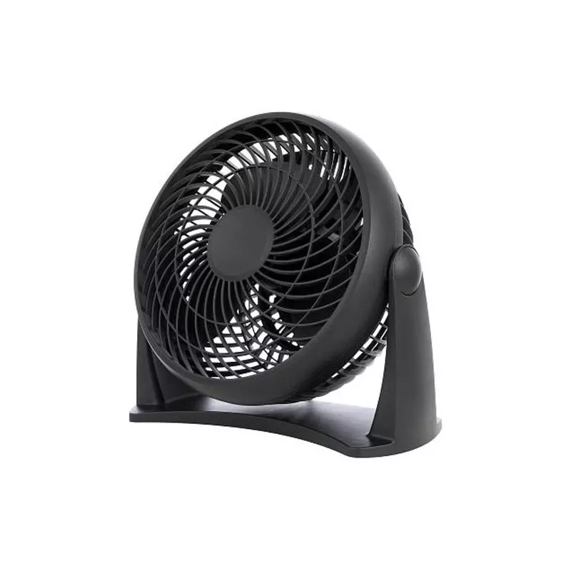 HomePointe 3 Speeds Black Personal Turbo Fan 8″