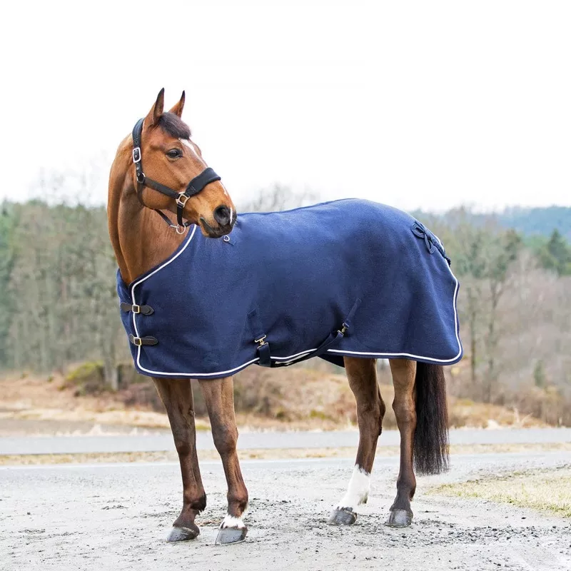 horze-vail-wool-blanket-peacoat-dark-blue Horze Vail Wool Blanket Peacoat Dark Blue