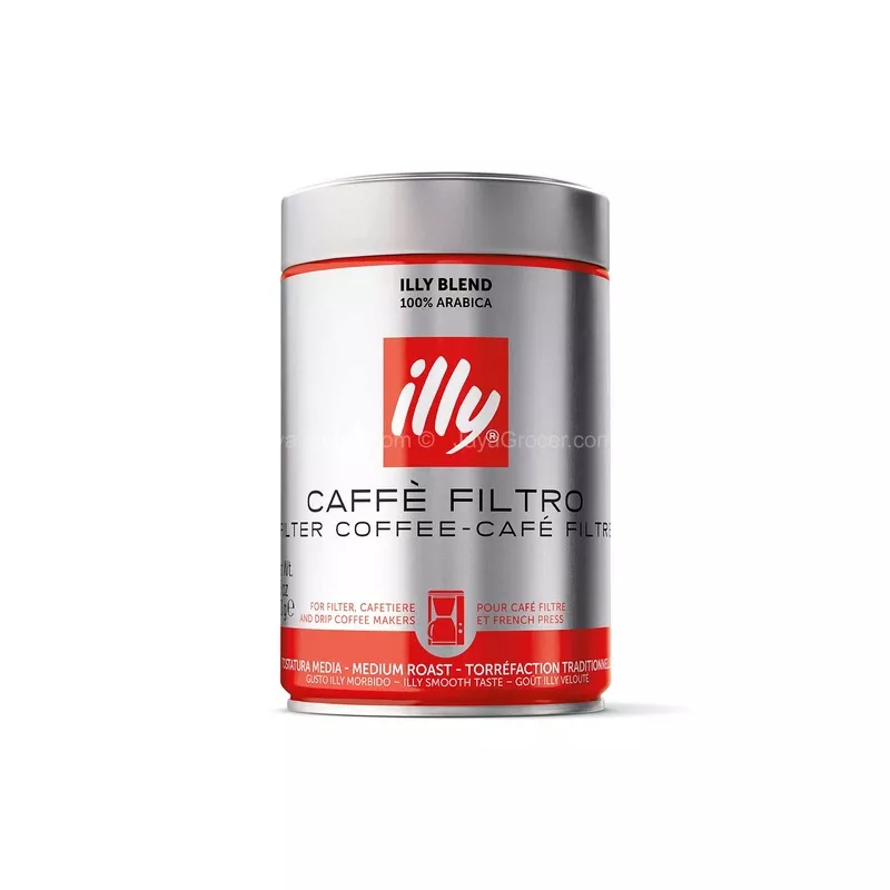 illy-filter-medium-roast-ground-coffee-250g Illy Filter Medium Roast Ground Coffee 250g