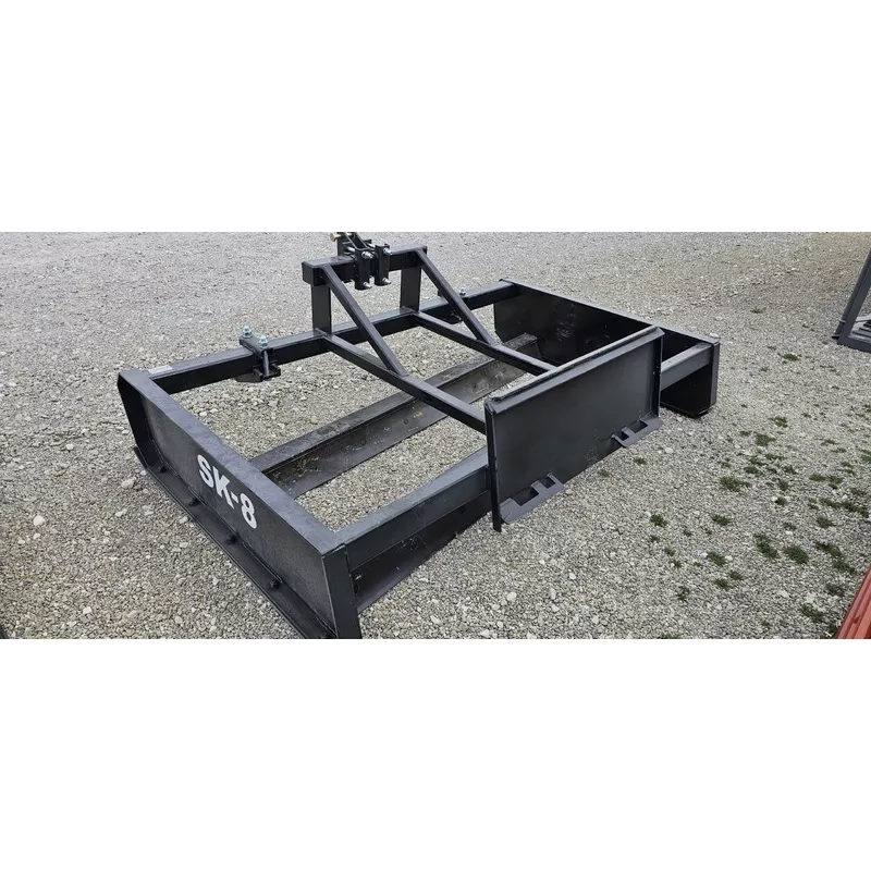 industrias-america-grader-blade-model-sk-8-working-width-8-hydraulic-flow-10-to- Industrias America Grader Blade | Model SK-8 | Working Width 8′ | Hydraulic Flow 10 To 25 GPM | For Skid Steers
