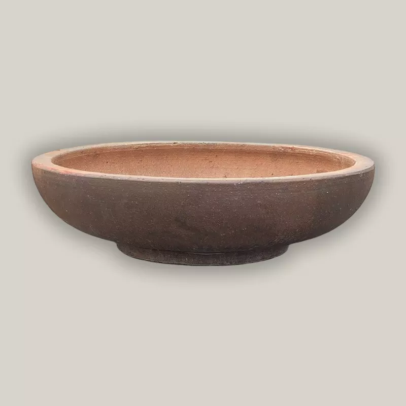 Iron Clay Rustic Wok Planter Iron Clay