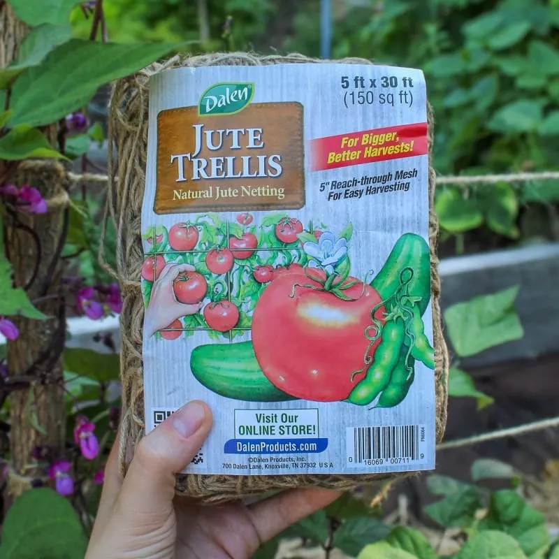 jute-trellis-net-5-x-30 Jute Trellis Net 5′ X 30′
