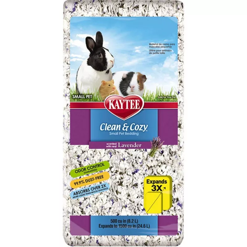 kaytee-clean-cozy-lavender-bedding-24-6-l Kaytee Clean and Cozy Lavender Bedding 24.6 L