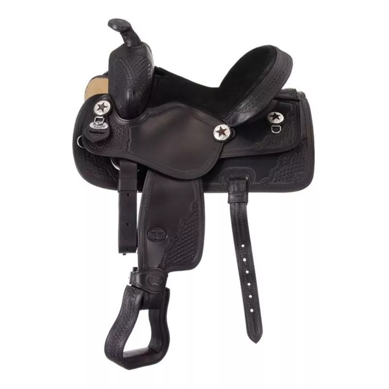 King Series Youth AA Trail Saddle Pkg Black