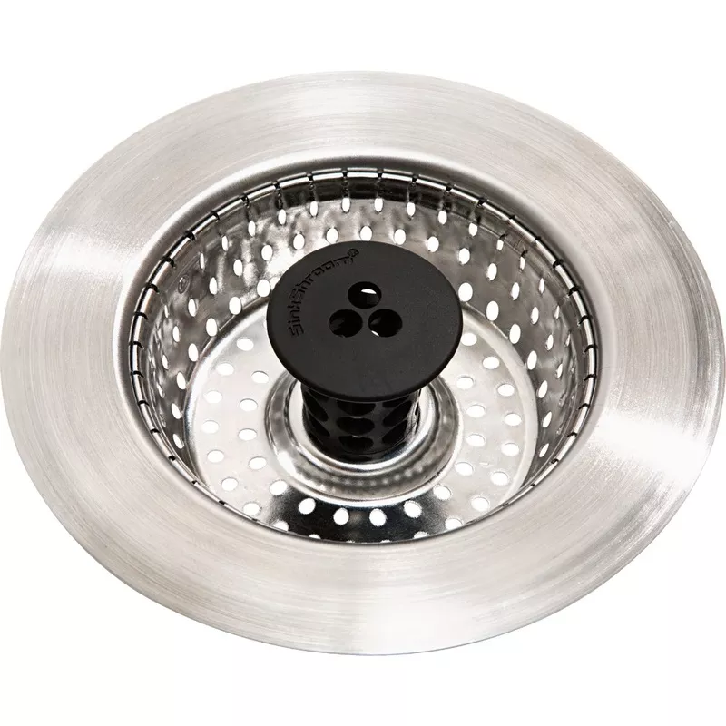 kitchen-sinkshroom-chrome-stainless-steel-kitchen-sink-strainer Kitchen SinkShroom Chrome Stainless Steel Kitchen Sink Strainer