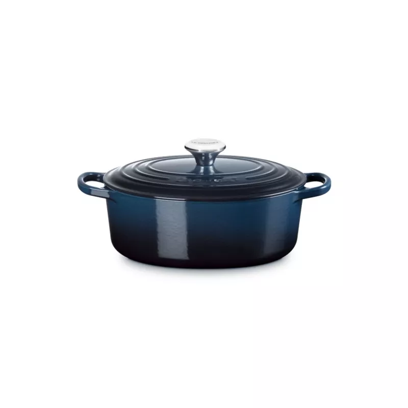 le-creuset-27cm-cast-iron-oval-casserole-nuit Le Creuset 27cm Cast Iron Oval Casserole Nuit