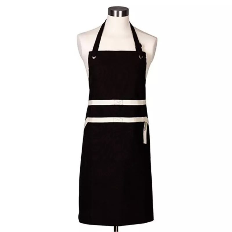 le-creuset-black-chefs-apron Le Creuset Black Chefs Apron