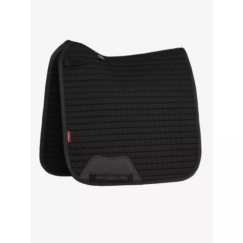 lemieux-cotton-dressage-square-pad-black Lemieux Cotton Dressage Square Pad Black