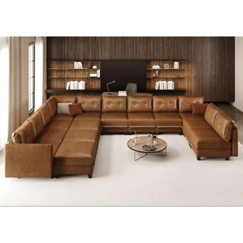 llappuil-faux-leather-modular-sofa-with-storage-modern-comfy-sectional-couches-l LLappuil Faux Leather Modular Sofa with Storage, Modern Comfy Sectional Couches for Living Room | Oversized 14 Seater
