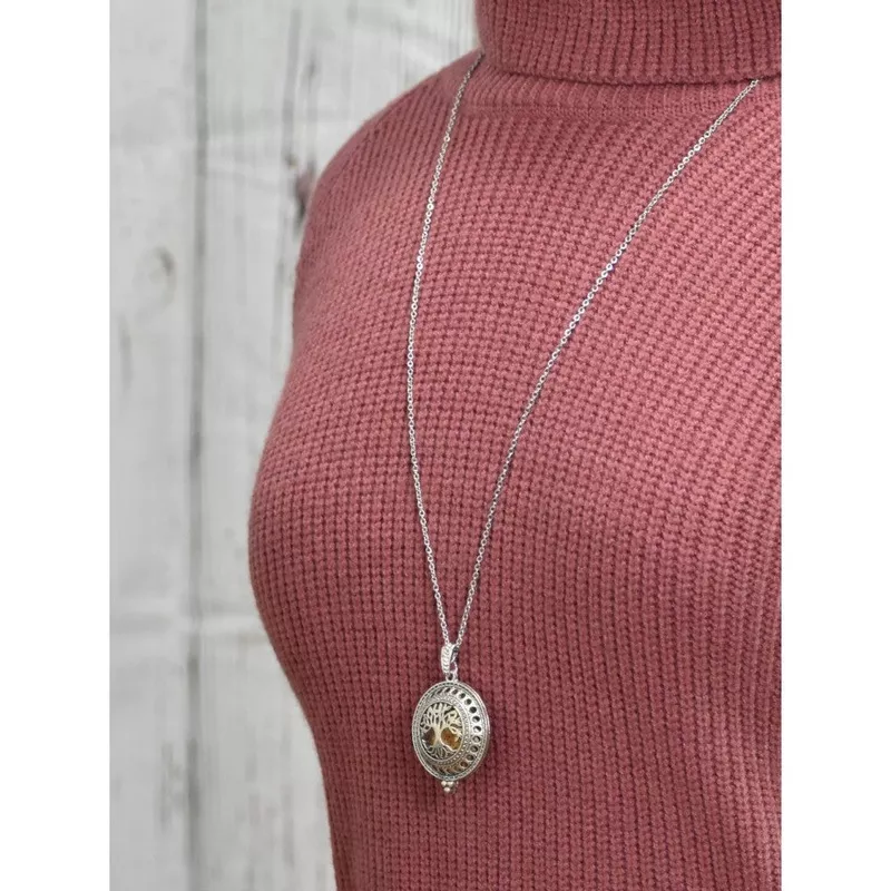 locket-tree-life-lava-rock-brown Locket – Tree of Life Lava Rock (Brown)