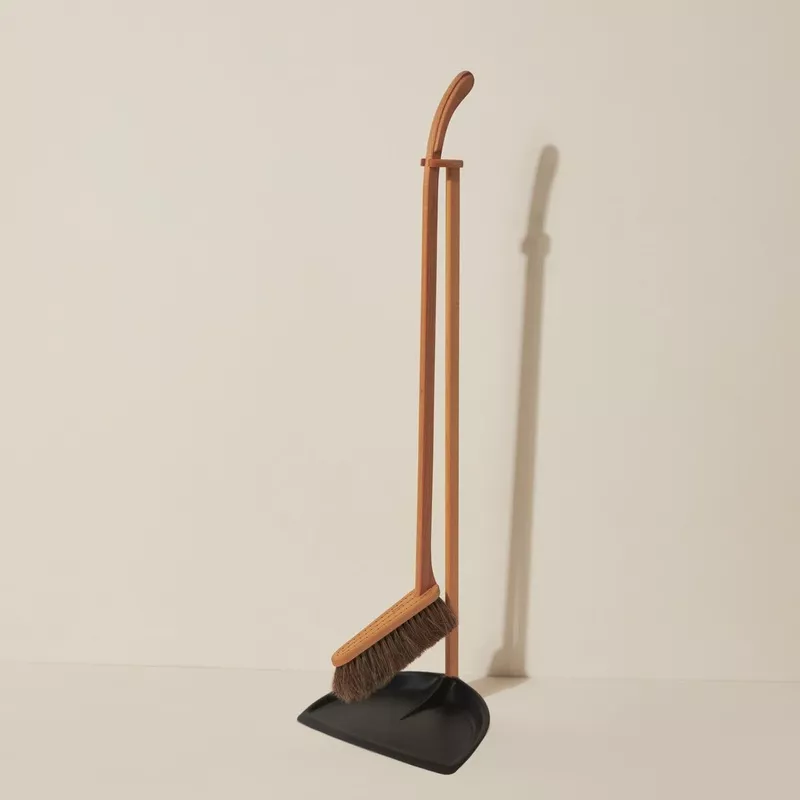long-handle-dustpan-brush-set-black Long Handle Dustpan & Brush Set Black