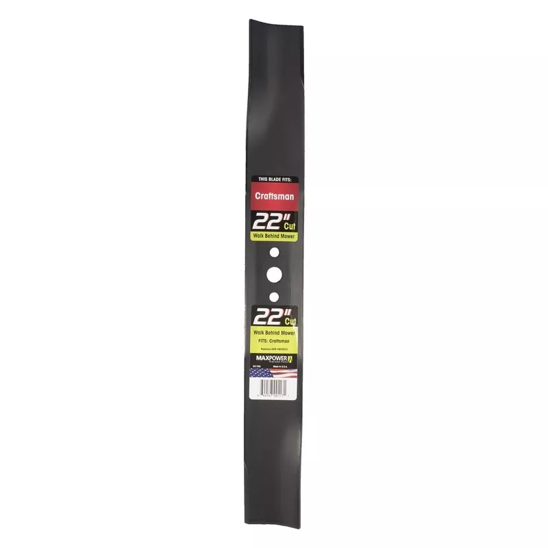 maxpower-22-in-standard-mower-blade-walk-behind-mowers-1-pack MaxPower 22 in. Standard Mower Blade for Walk-Behind Mowers, 1-Pack