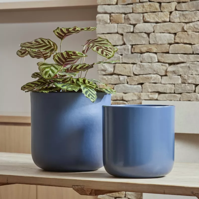 Nova | Indoor Plant Pot Dusky Blue