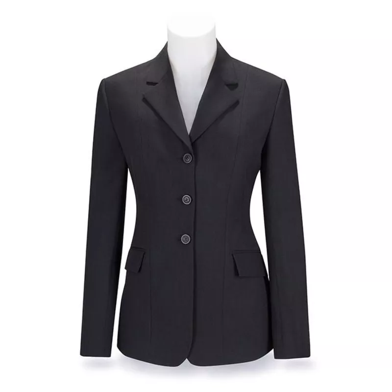 OPEN BOX RJ Classics Essentiall Show Coat – Girls, Black Plaid Black Plaid