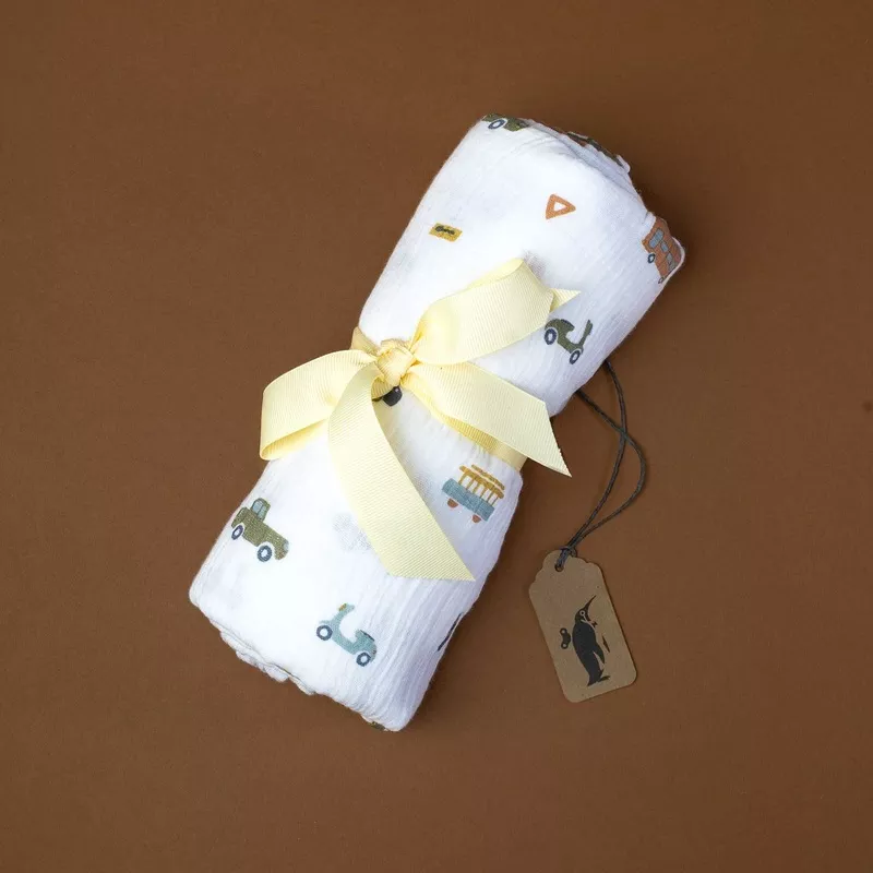 organic-muslin-swaddle-rush-hour Organic Muslin Swaddle | Rush Hour
