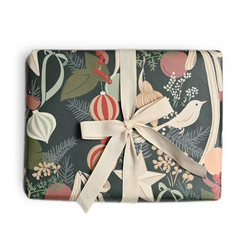 Ornaments and Bows Wrap