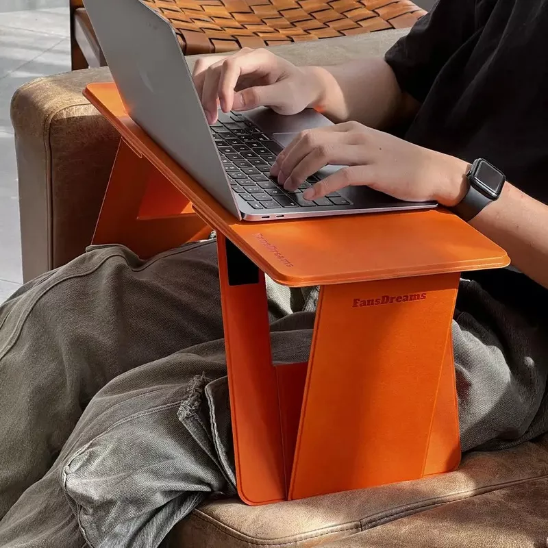 Paper-Thin Laptop Table for Bed Black