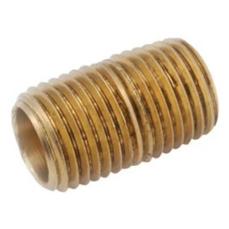 pipe-fitting-red-brass-nipple-lead-free-3-4-x-2-in Pipe Fitting, Red Brass Nipple, Lead Free, 3/4 x 2-In.