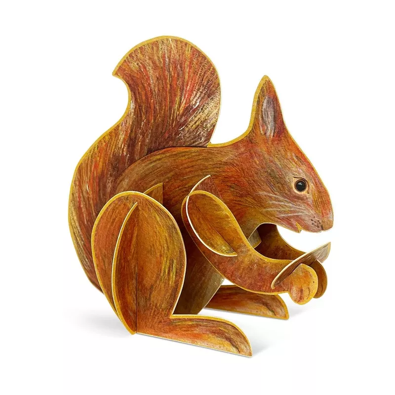 pop-out-red-squirrel-card Pop-out Red Squirrel Card