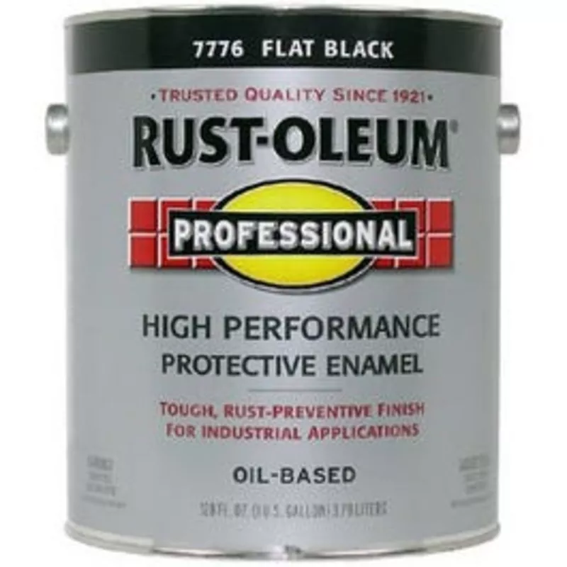 professional-enamel-flat-black-400-voc-1-gallon Professional Enamel, Flat Black, 400-VOC., 1-Gallon