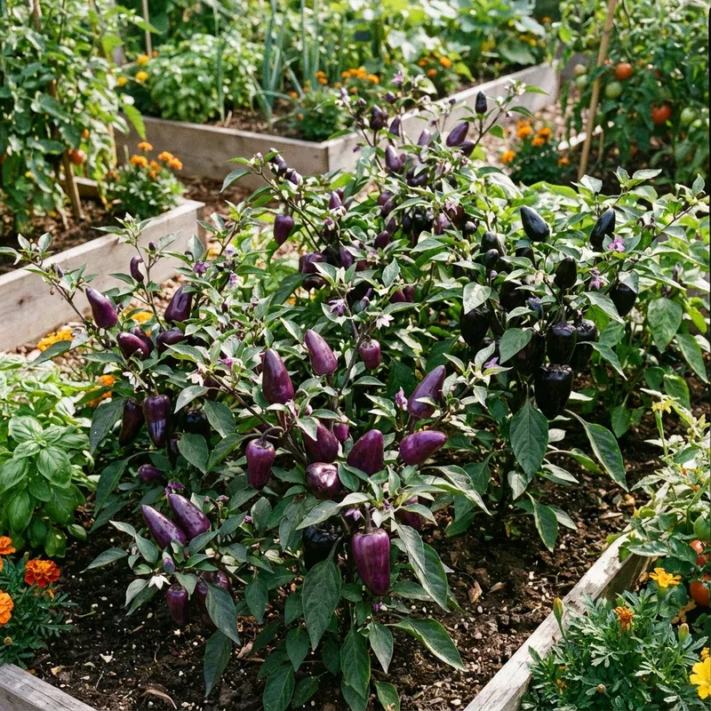 purple-pepper-vegetable-seeds-planting Purple Pepper Vegetable Seeds for Planting